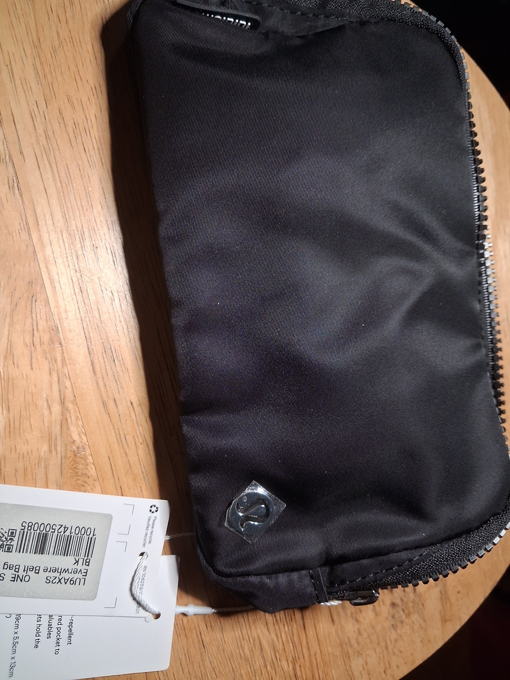 Lululemon Black Belt Bag/Fanny Pack